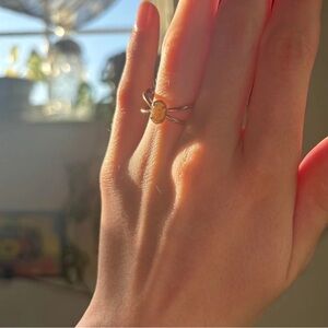 Kendra Scott rose gold ring